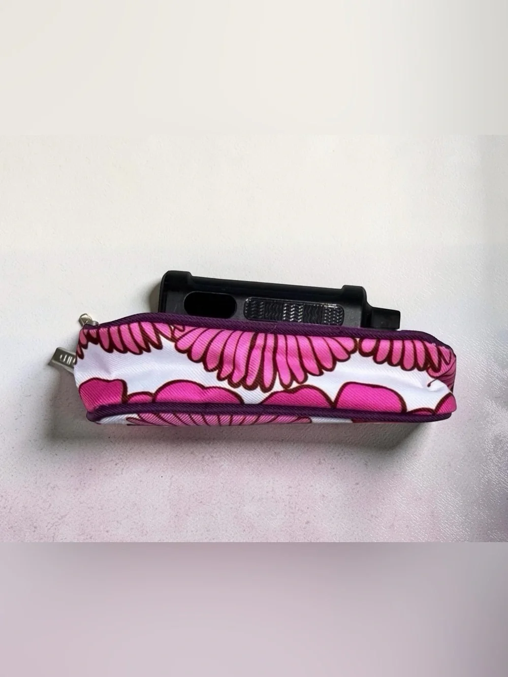 Tracy Reese Floral Pink Cosmetic Case